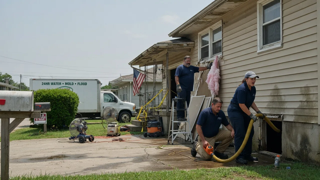 Water Damage Repair in Cowden, IL near me